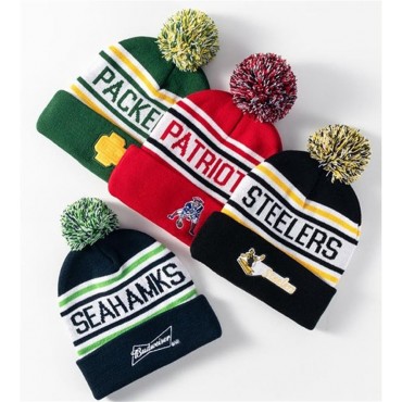  Knit Pom Beanie