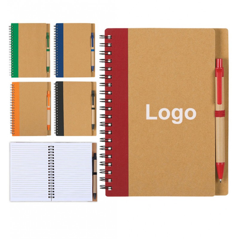 Recycled Notebook with Pen