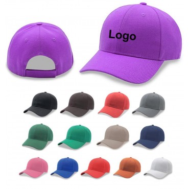 6-Panel cotton Twill Logo Cap