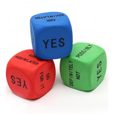 Foam Dice Relievers Stress Balls