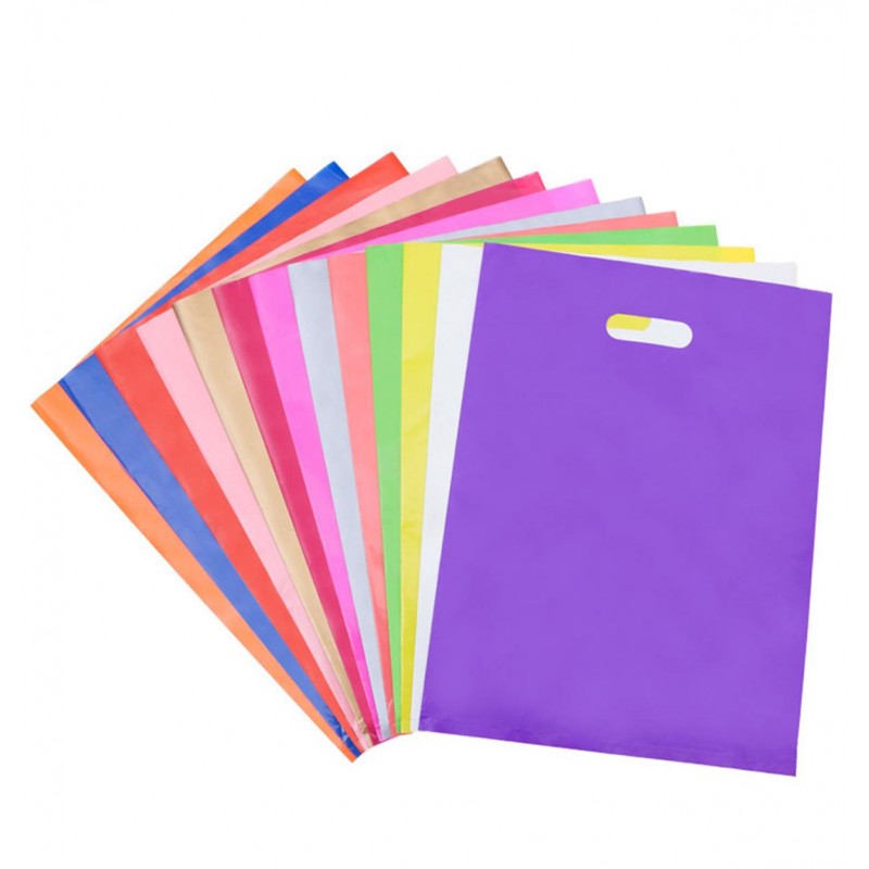 Die Cut Plastic Shopping Bags