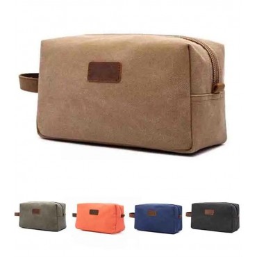 Canvas Toiletry Bag
