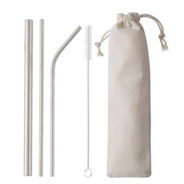 Stainless Steel Straws Set