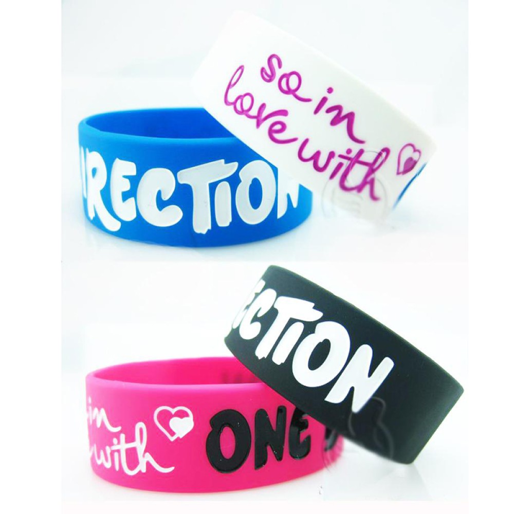 1" Silicone Bracelet